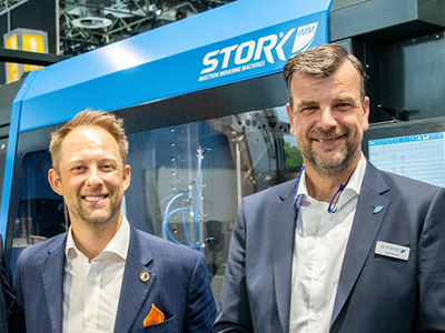 Stork IMM expands in Europe with Benjamin Sutch (left) and Gert Boers